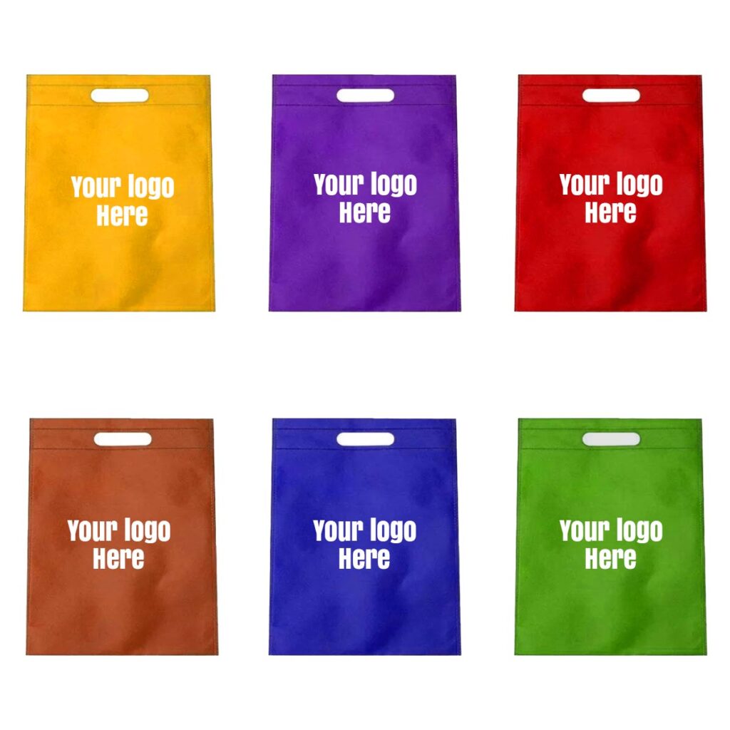 D Cut Bags With Logo